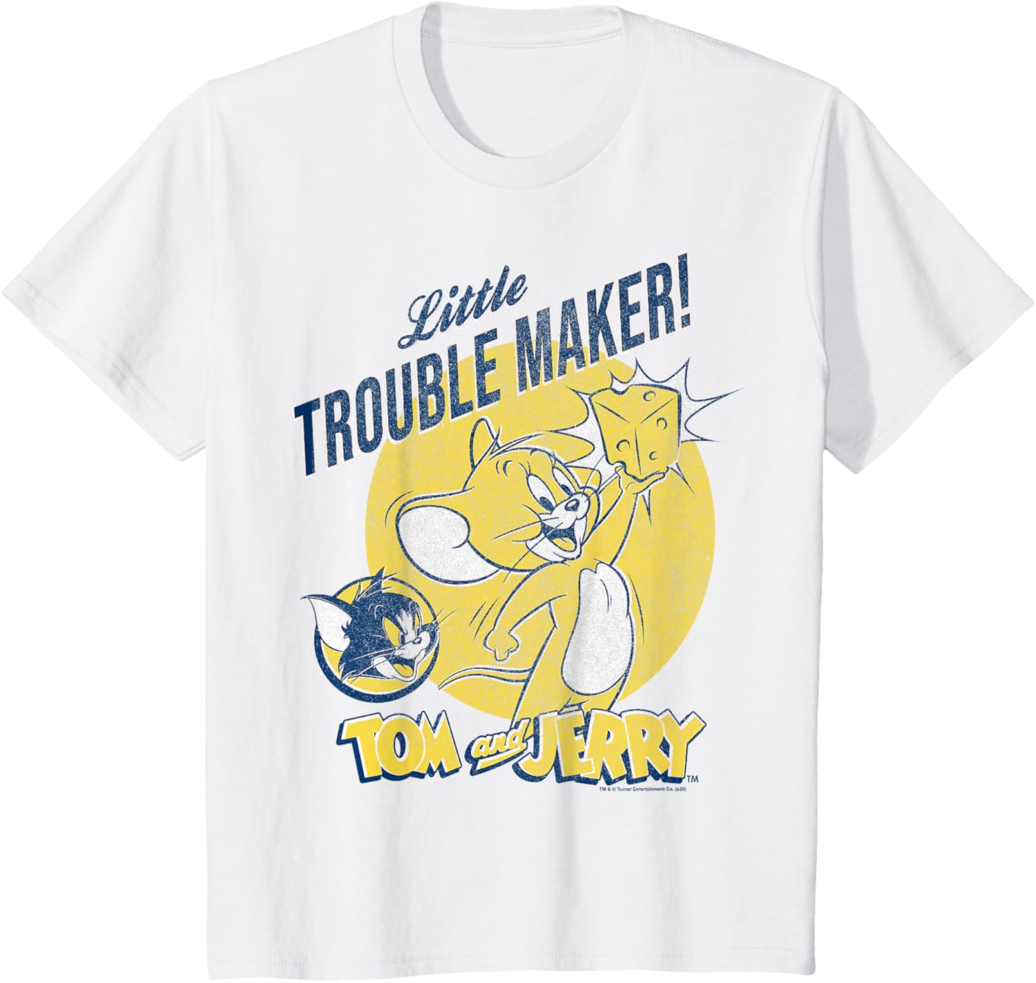 Kids Tom And Jerry Little Trouble Maker Portrait Apparel | High Search Volume | Must-Have Style