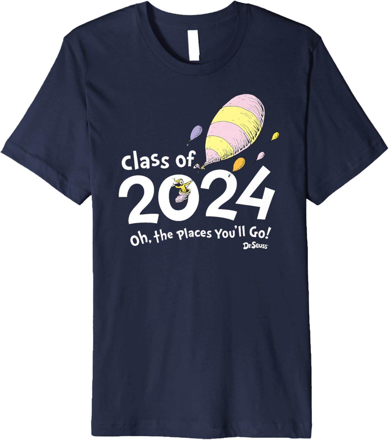 Oh the Places Class of 2024 Premium Apparel | Bestseller Style | Daily Wear Essential