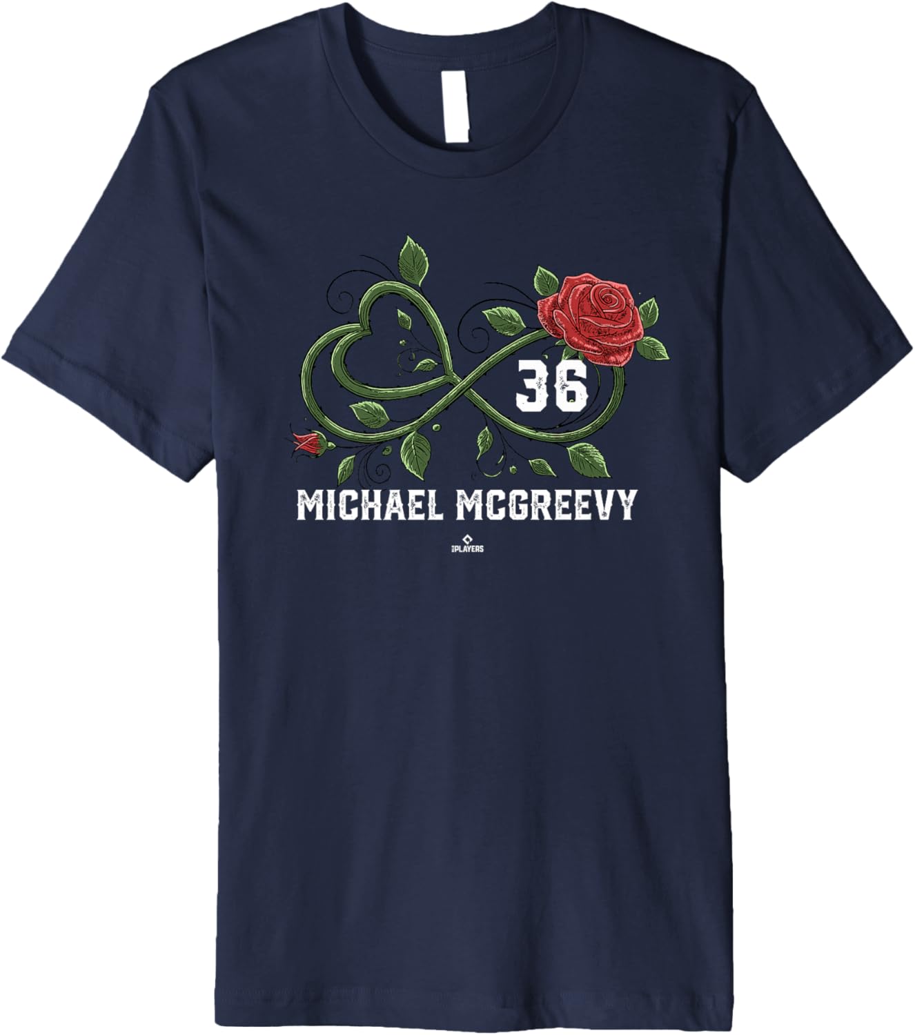 Infinite Heart Rose Thorns Michael McGreevy St Louis Premium Apparel | Everyday Casual Wear