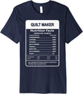 quilt maker Nutrition Facts Sarcastic Premium Apparel | Premium Quality | Aesthetic Fit