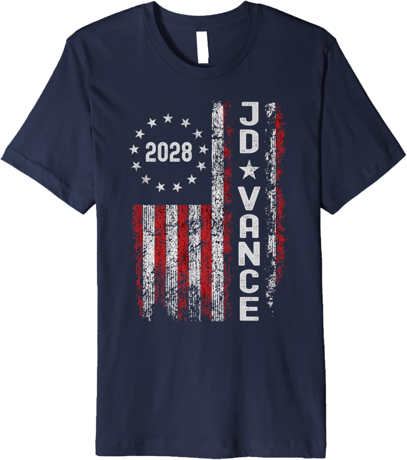 Vance 2028 JD Vance 2028 President Election Retro USA Flag Premium Apparel | Best Seller Pick