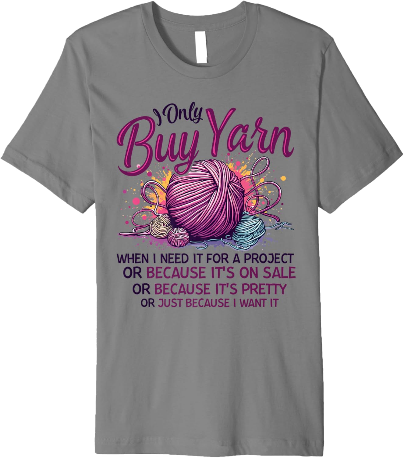 Crochet saying yarn crocheting women Premium Yarn Supply | Trending 2025 | Customer Favorite