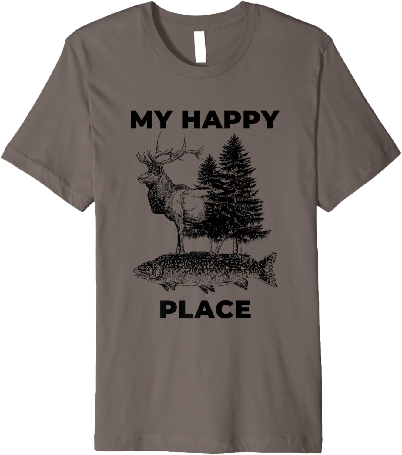 Outdoorsman My Happy Place Premium Apparel | Trending 2025 | High CTR Boost