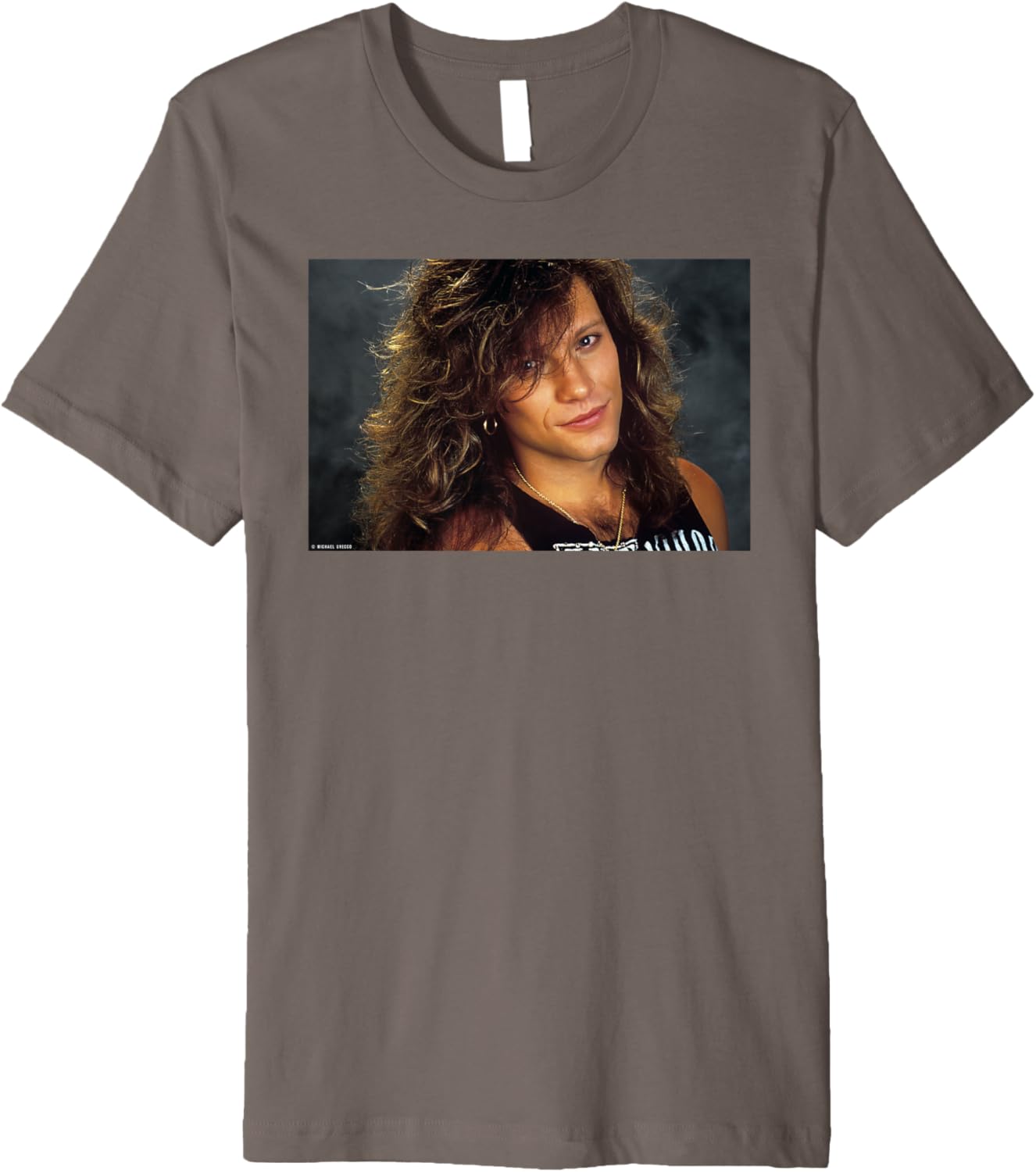Jon Bon Jovi Rock Singer Portrait by Michael Grecco Premium Apparel | Viral Streetwear Style