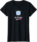 Womens r j Je t'aime I love you Yarn Knitter t-shirt for women T-Shirt | Top Rated | High CTR Title