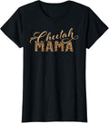 Womens Cheetah Mama Mother s Day Gift for Mommy Apparel Comfort Fit Hot Right Now