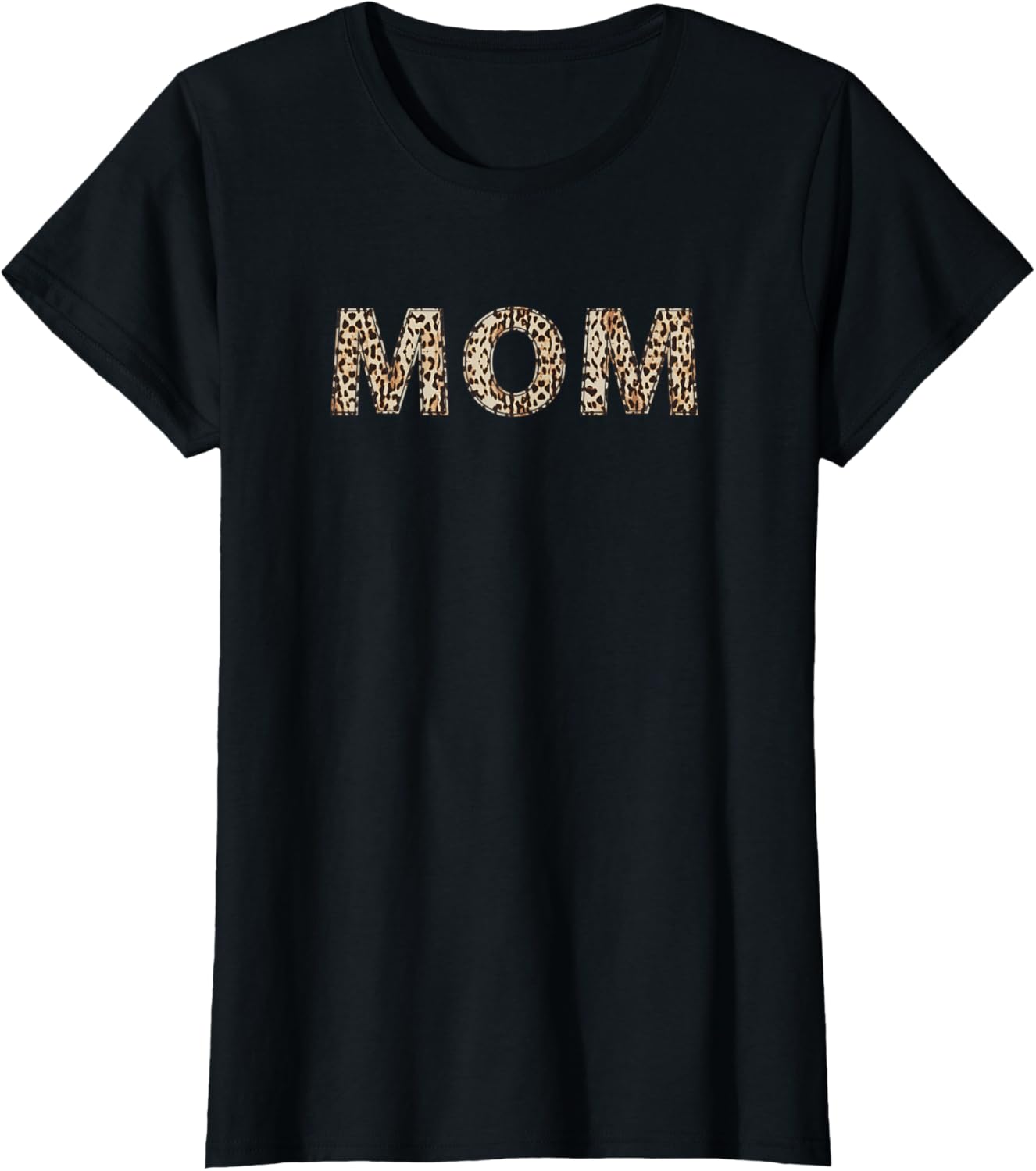 Womens Cool Mom Leopard Cheetah Print Apparel High Search Demand Everyday Wear