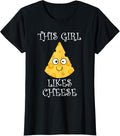 Girl Likes Eating Cheese Fast Food Cheese Maker Apparel | High Search Volume | Comfort Daily Wear