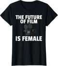 The Future of Film is Female Filmmaker Film Director Apparel | US Viral Style | Comfort Daily Wear