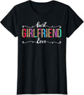 Womens Best Girlfriend Ever Leopard or Cheetah Print Text Design Apparel Trending US Fan Favorite