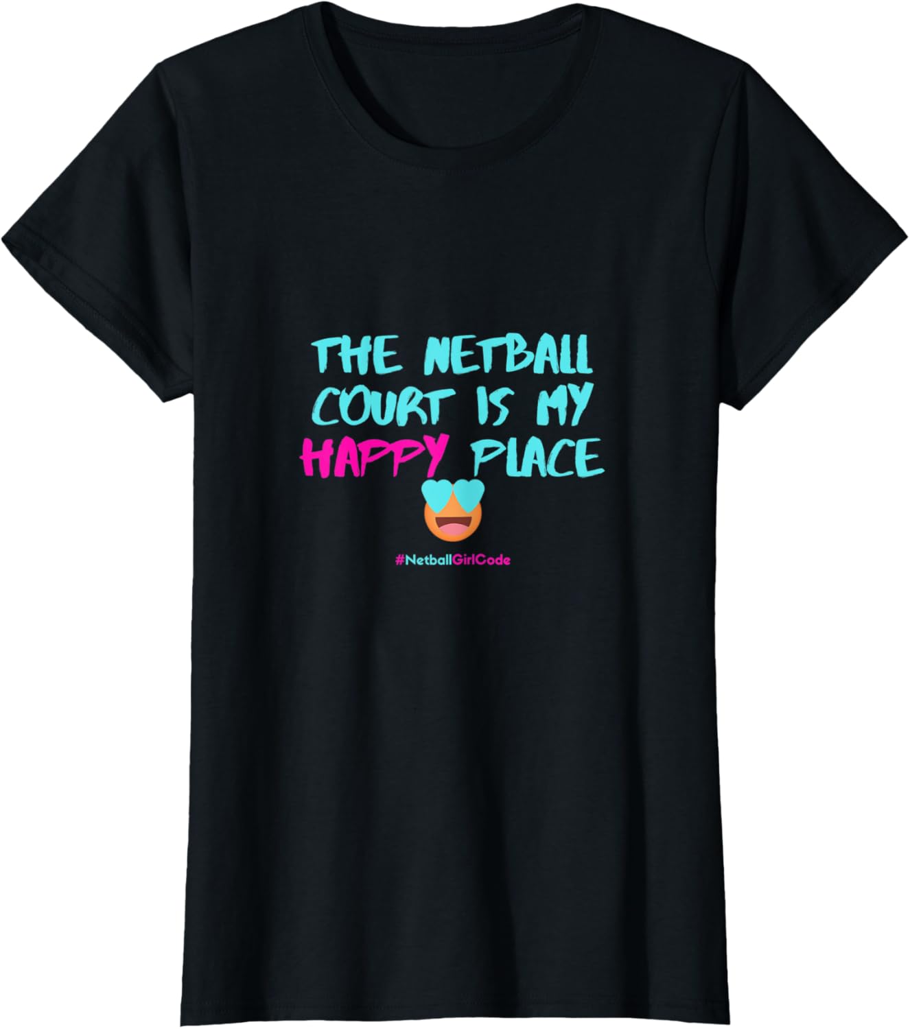 The Netball Court is my Happy Place Apparel | Premium Quality | High CTR Boost