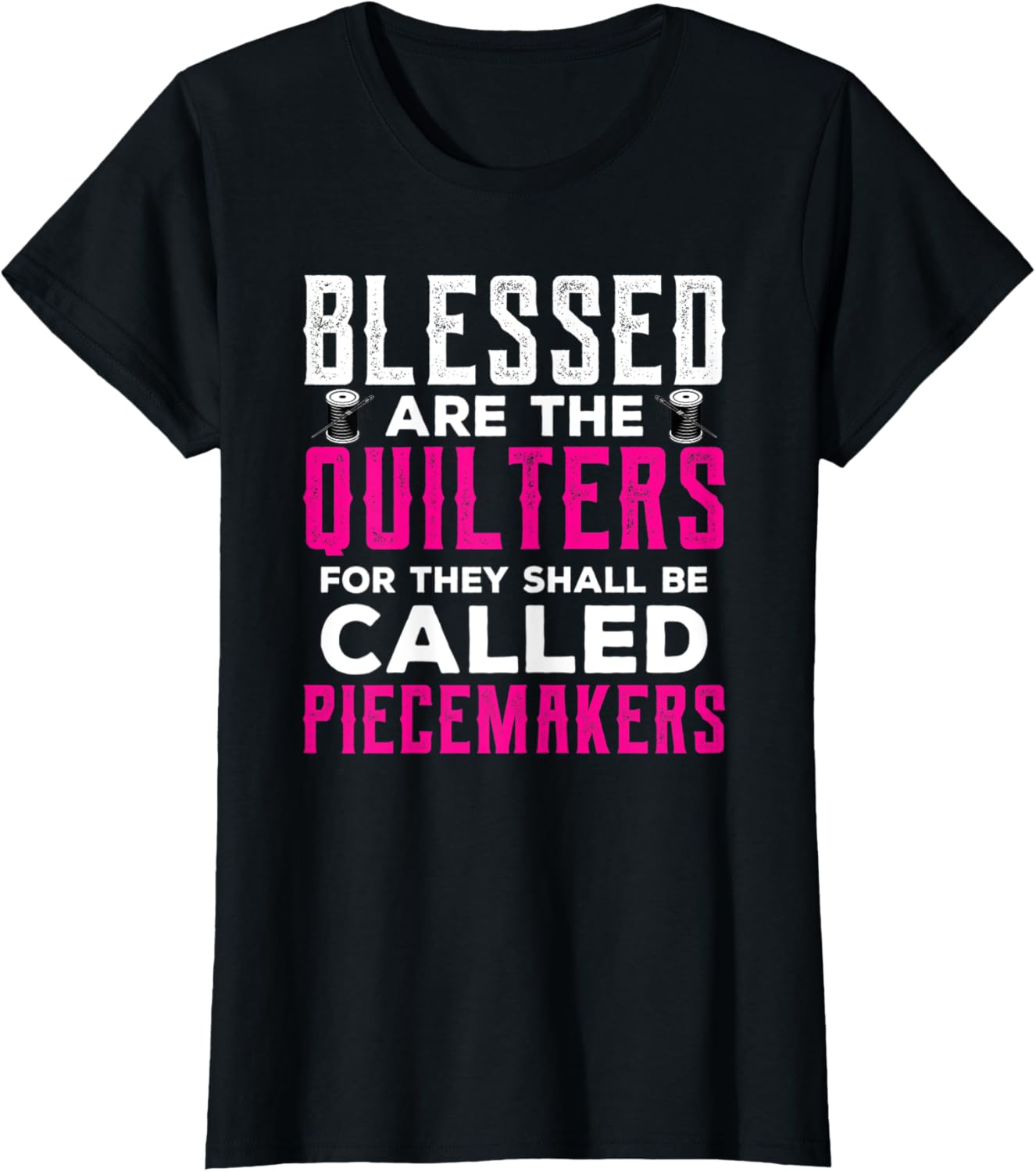 Womens Quilting Sewing Yarn Blessed Are The Quilters Gifts Women Yarn Supply | Trending 2025 | Customer Favorite