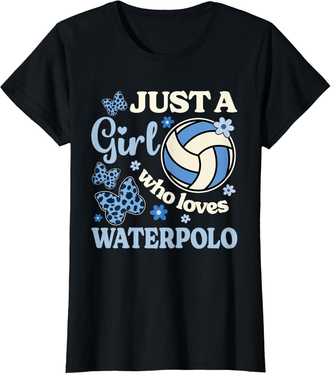 Just A Girl Who Loves Waterpolo Cheetah Print Water Polo Apparel Premium Print Gift Ready