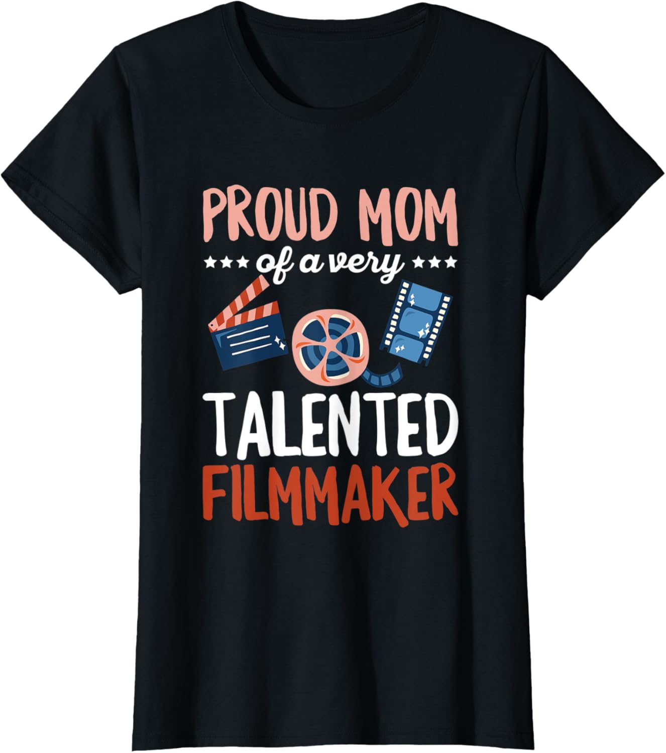 Womens Filmdirector Filmmaking Quote for a Proud Mom of a Filmmaker Apparel | Trending 2025 | Comfort Daily Wear