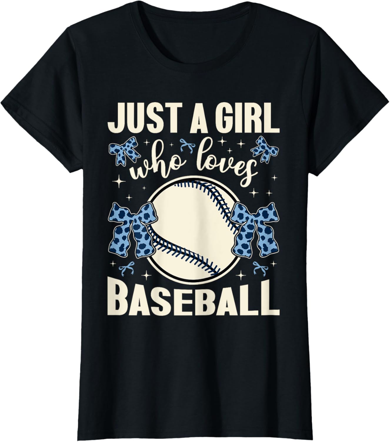 Just A Girl Who Loves Baseball Cheetah Print Kids Baseball Apparel Streetwear Style US Top Pick