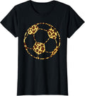 Soccerball Cheetah Print Leopard Pattern Sport Lover Gift Apparel Trending US Gift Ready