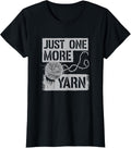 Yarn Addict Life Just One More Yarn Design Yarn Supply | High Search Volume | Perfect for Crafters