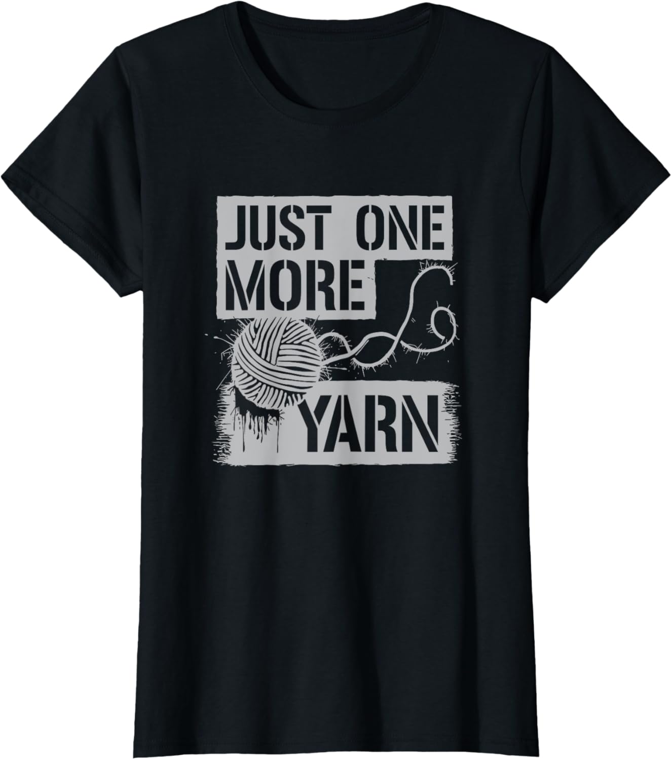 Yarn Addict Life Just One More Yarn Design Yarn Supply | High Search Volume | Perfect for Crafters