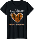 Womens Basketball Great Grandma Top Heart Cheetah Leopard Grandma Apparel Streetwear Style Best Seller Look