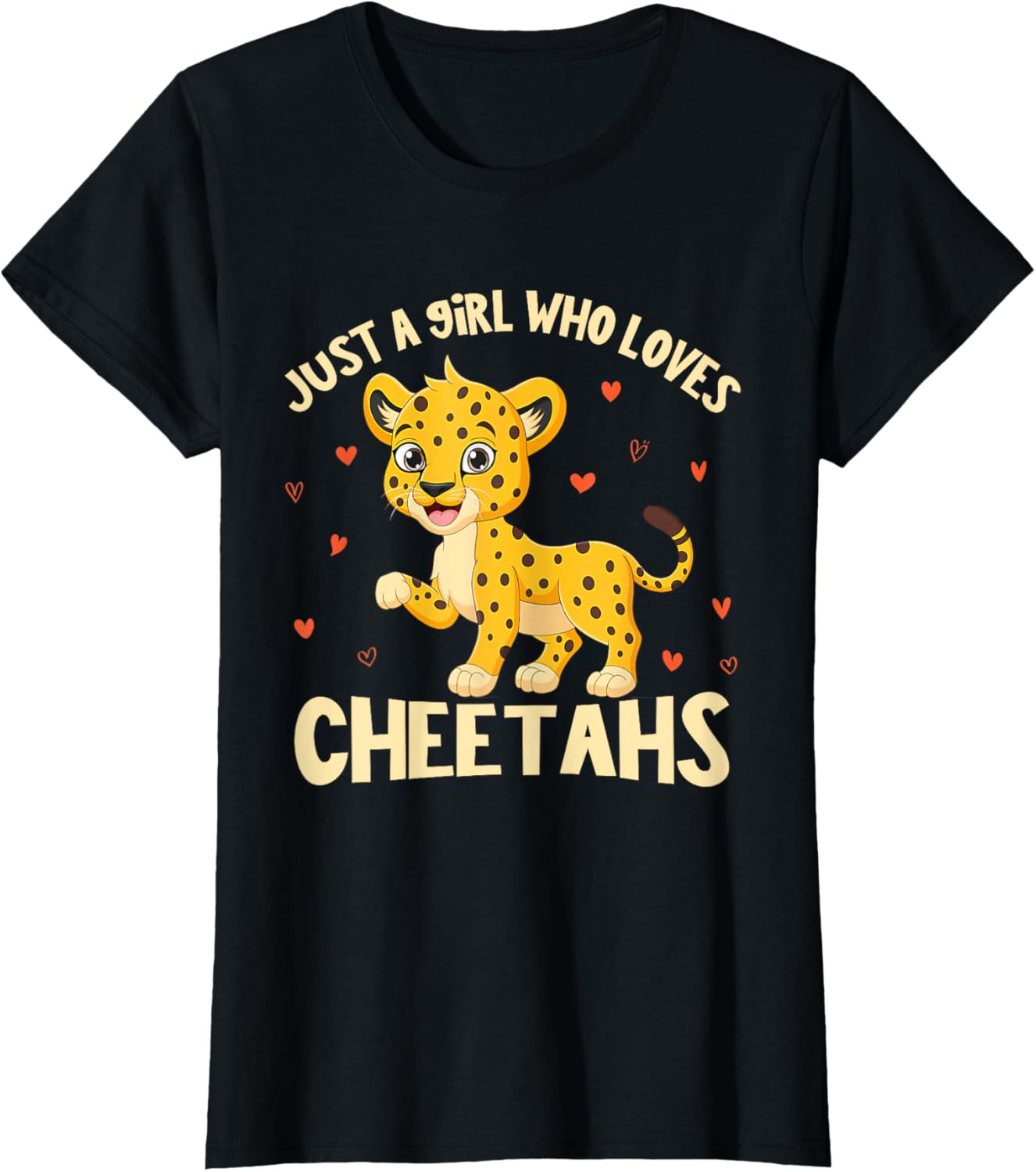 Just A Girl Who Loves Cheetahs Cheetah Lover Apparel Viral TikTok Find Best Seller Look