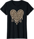 Cute Leopard Print Heart Leopard Cheetah Pattern Women Girls Apparel Comfort Fit US Top Pick