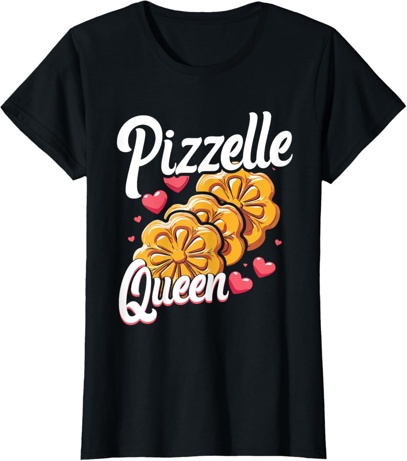 Pizzelle Queen Italian Waffle Cookie Lover Apparel | Trending 2025 | Comfort Daily Wear