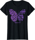 Christian Spanish Bible Verse Purple Cheetah Print Butterfly Apparel Streetwear Style Everyday Wear