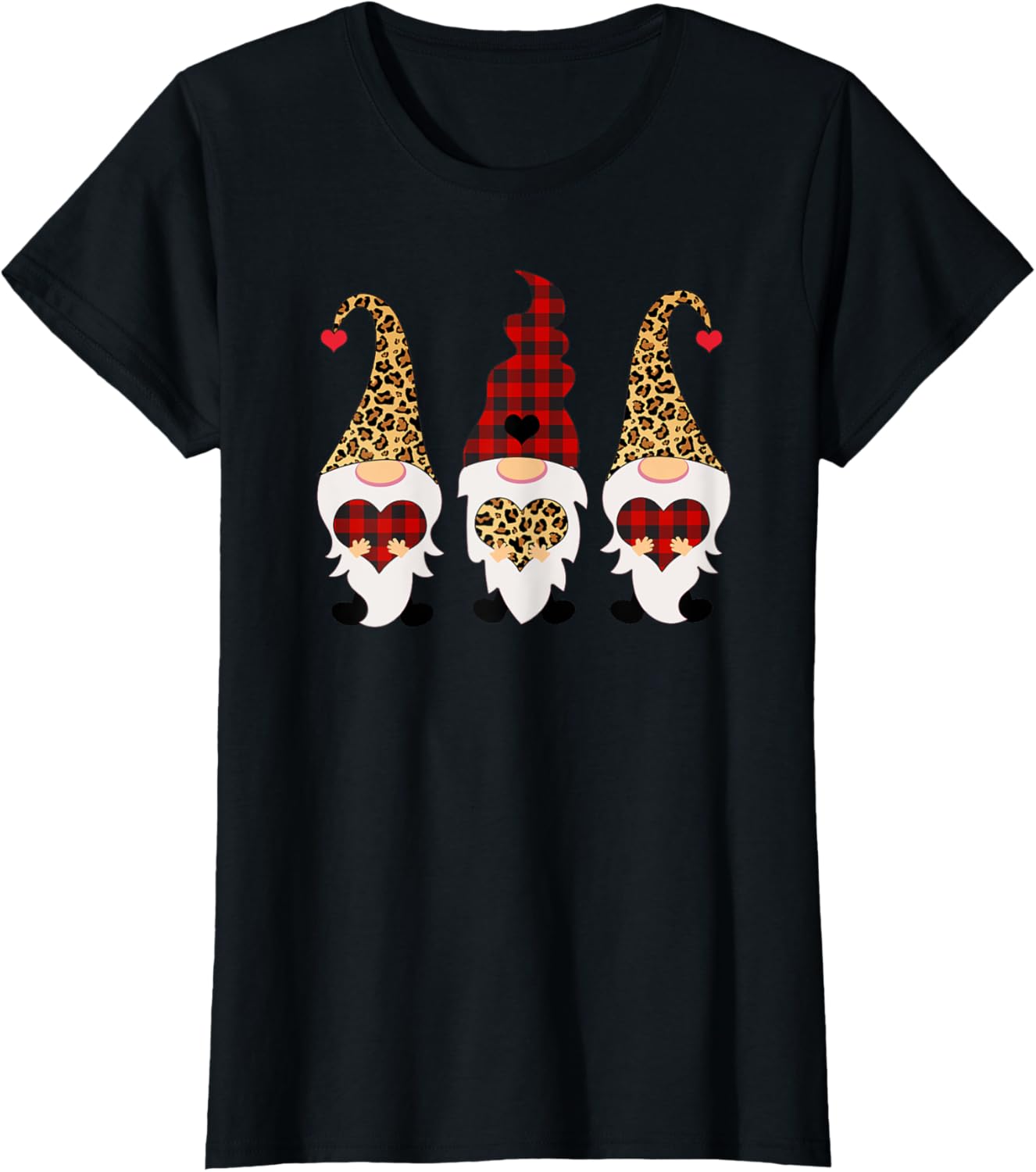 Valentines Day Gnomes Leopard Cheetah Print Red Plaid Apparel Viral TikTok Find US Top Pick