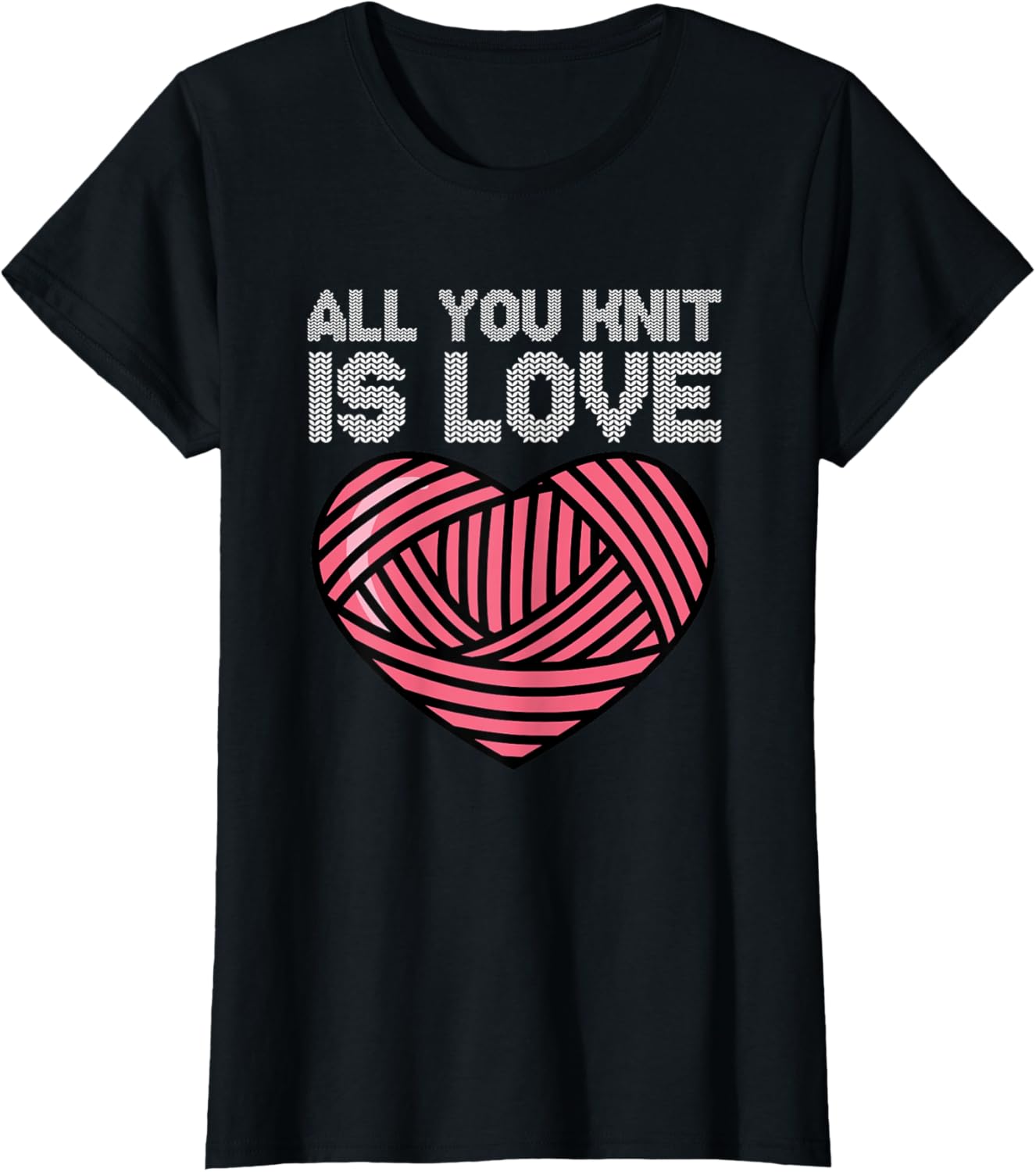 Knitting Knitter All You Knit Is Love Yarn Valentine's Day Yarn Supply | Viral US Pick | Perfect for Crafters