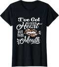 I Have a Good Heart but This Mouth Cheetah Leopard Lips Sexy Apparel Viral TikTok Find US Top Pick