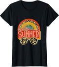 Hello Summer Sunglasses Cheetah Rainbow Retro Vintage Sunset Apparel Streetwear Style Gift Ready