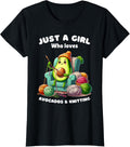Just a Girl Who Loves Avocados and Knitting Funny Yarn Yarn Supply | Premium Quality | Perfect for Crafters