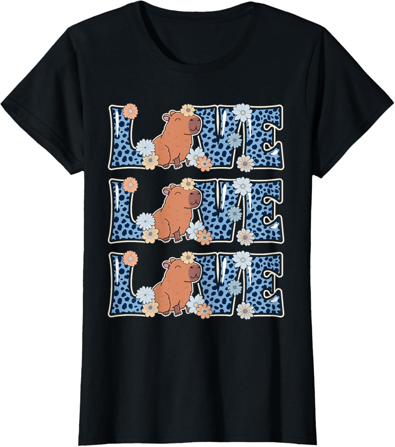 Love Capybara Women Kids Capybara Lover Outfit Cute Capybara Apparel Streetwear Style Gift Ready