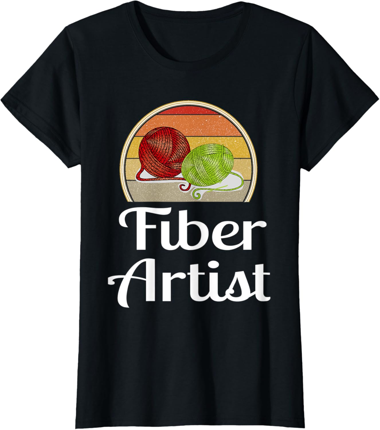 Womens Funny Knitting Shirt Knitter Crochet Yarn Fiber Artist Gift T-Shirt | High Search Volume | Customer Favorite