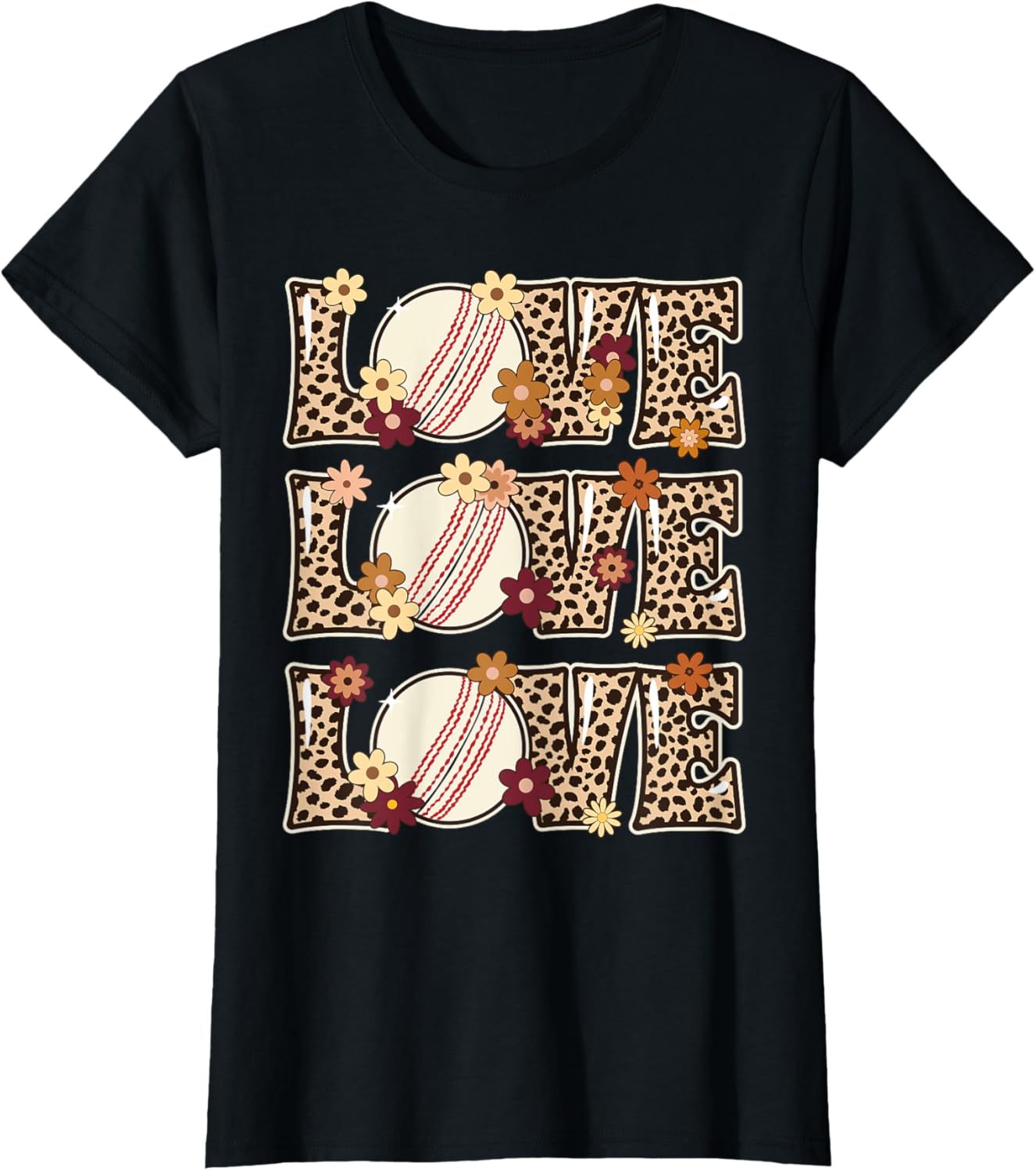 Love Cricket Lover Outfit Women Teen Girls Kids Cute Cricket T Shirt High Search Demand Gift Ready