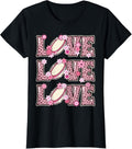 Love Rugby Lover Outfit Women Teen Girls Kids Cute Rugby T Shirt Viral TikTok Find Best Seller Look