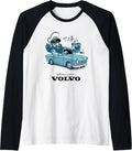 Threadless Michael Jakobsen Volvo Amazon Graphic Raglan Baseball Tee T-Shirt | Premium Quality