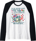 Funny Another Row Crocheting Knitting and Yarn Lover Tshirt Raglan Baseball Tee T-Shirt | High Search Volume | Best S...