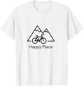 Mountain Bike Happy Place Apparel | Google Shopping Optimized | Customer Favorite