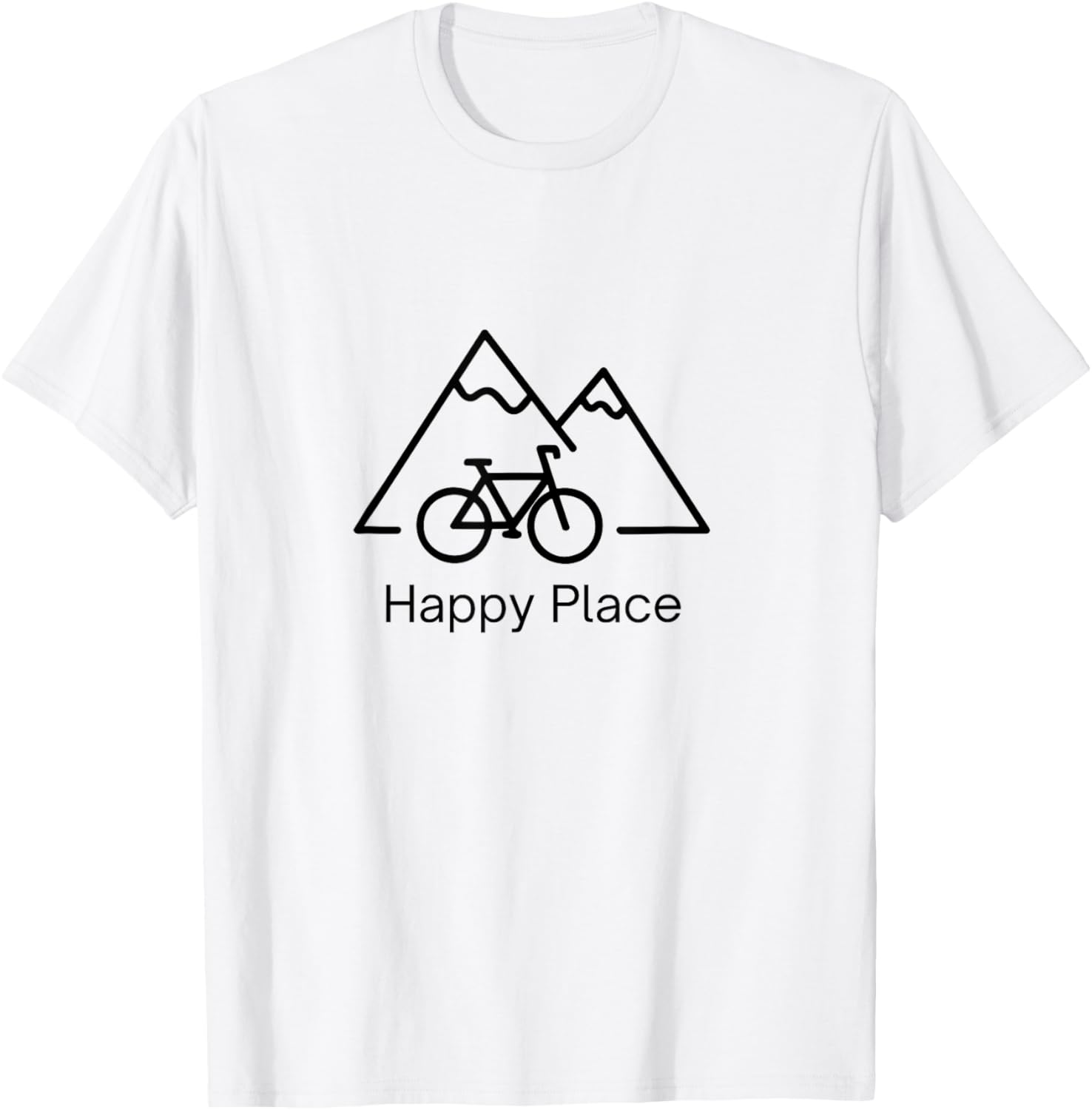Mountain Bike Happy Place Apparel | Google Shopping Optimized | Customer Favorite