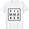 Cool Filmmaker Film Lover T Shirt Gift T-Shirt | Trending 2025 | Aesthetic Fit