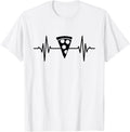 Pizza Heartbeat Pizza Delivery Driver Pizza Maker Apparel | High Search Volume | Comfort Daily Wear