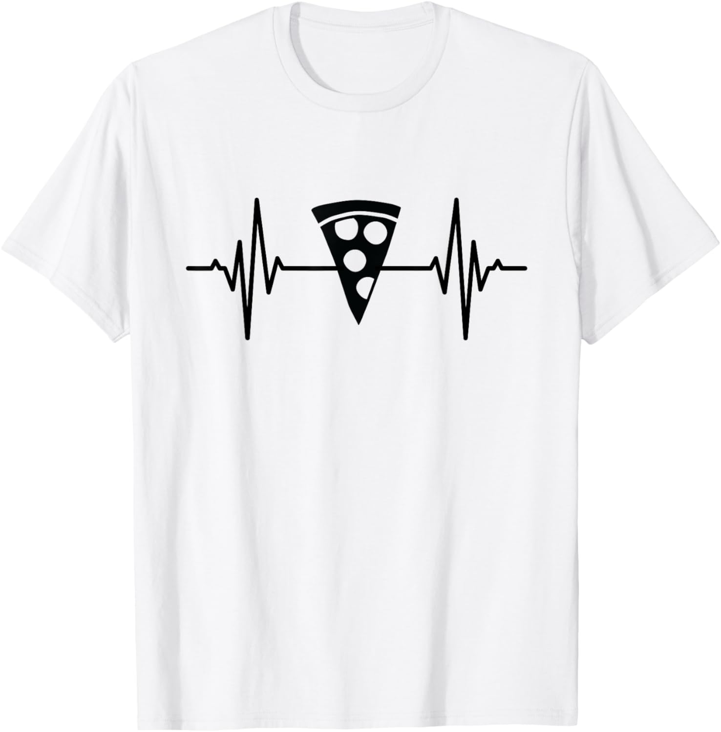 Pizza Heartbeat Pizza Delivery Driver Pizza Maker Apparel | High Search Volume | Comfort Daily Wear