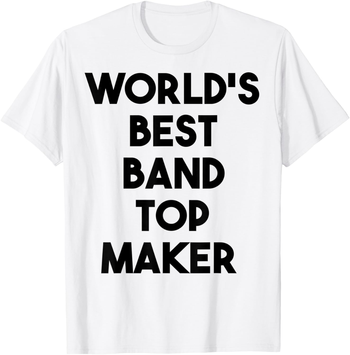 World's Best Band Top Maker Apparel | Best Seller Pick | Aesthetic Fit