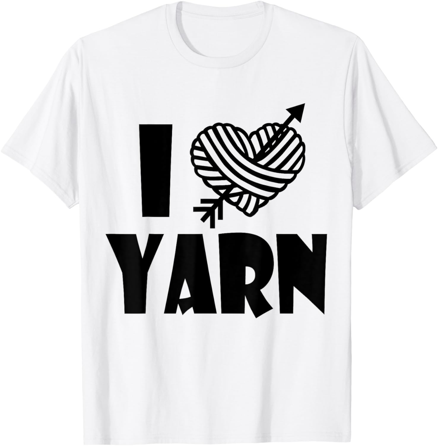 I Love Yarn T-Shirt by Always Be Crafting T-Shirt | Trending 2025 | Perfect for Crafters
