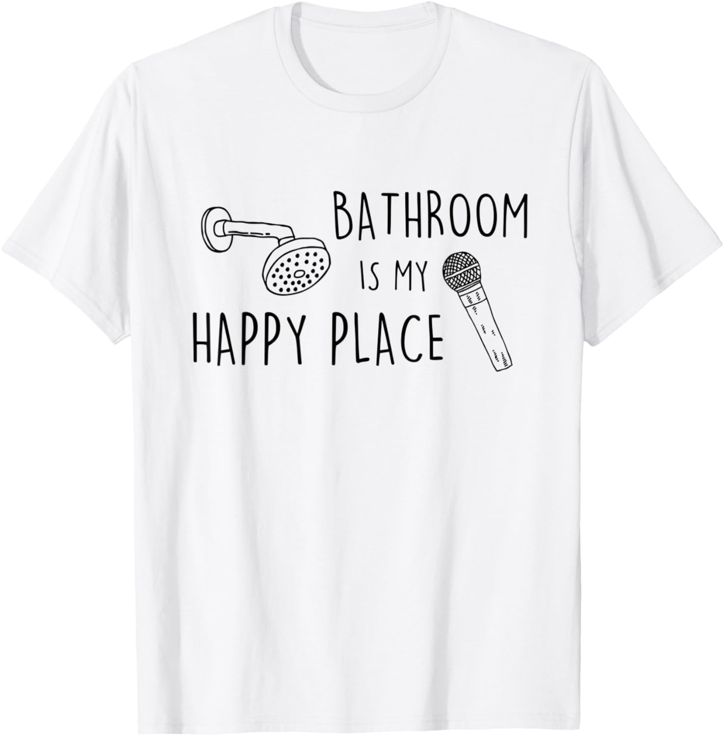 Bathroom is my happy place funny gift Apparel | Top Conversion Title | Perfect Gift Choice