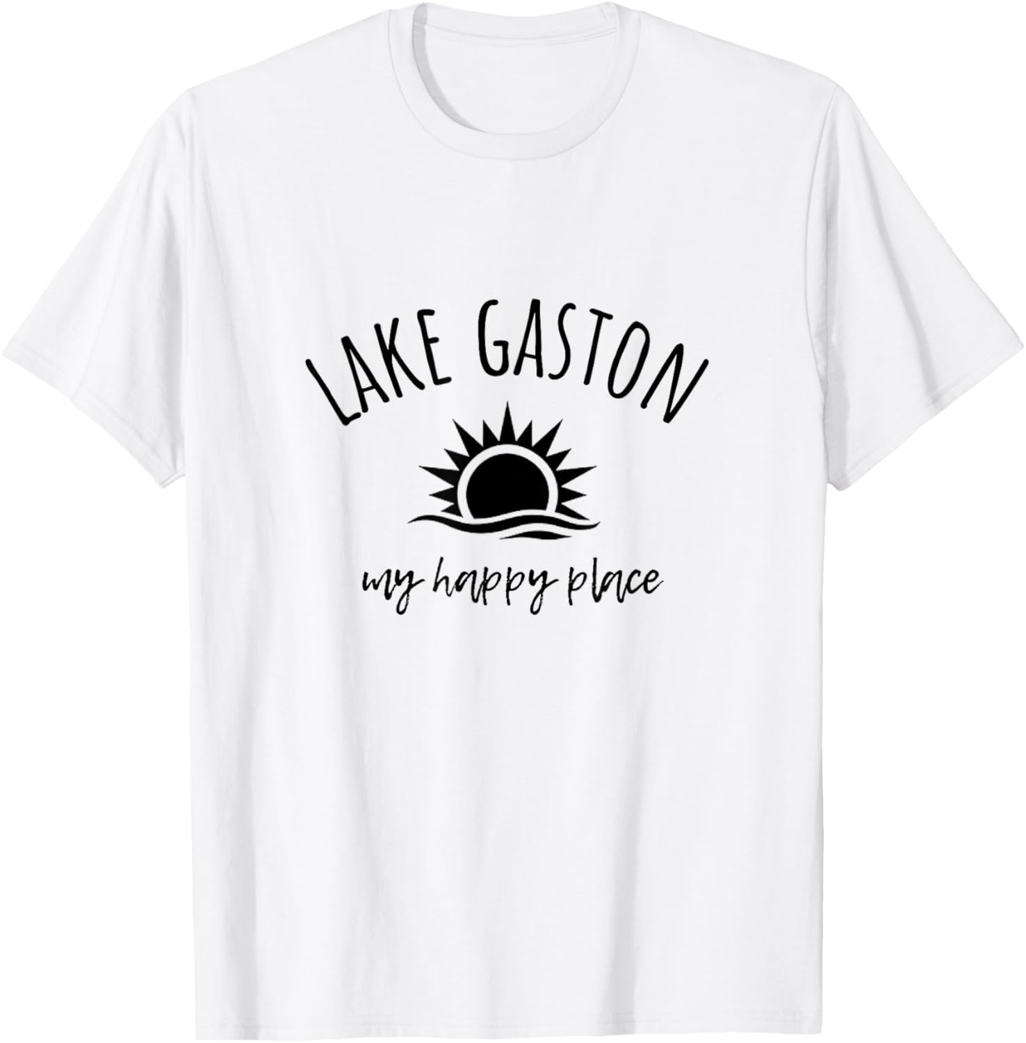 Lake Gaston My Happy Place Boating Fishing Camping VA NC Apparel | Premium Quality | Top Rated Comfort