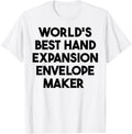 World's Best Hand Expansion Envelope Maker Apparel | Trending 2025 | Perfect Gift Idea