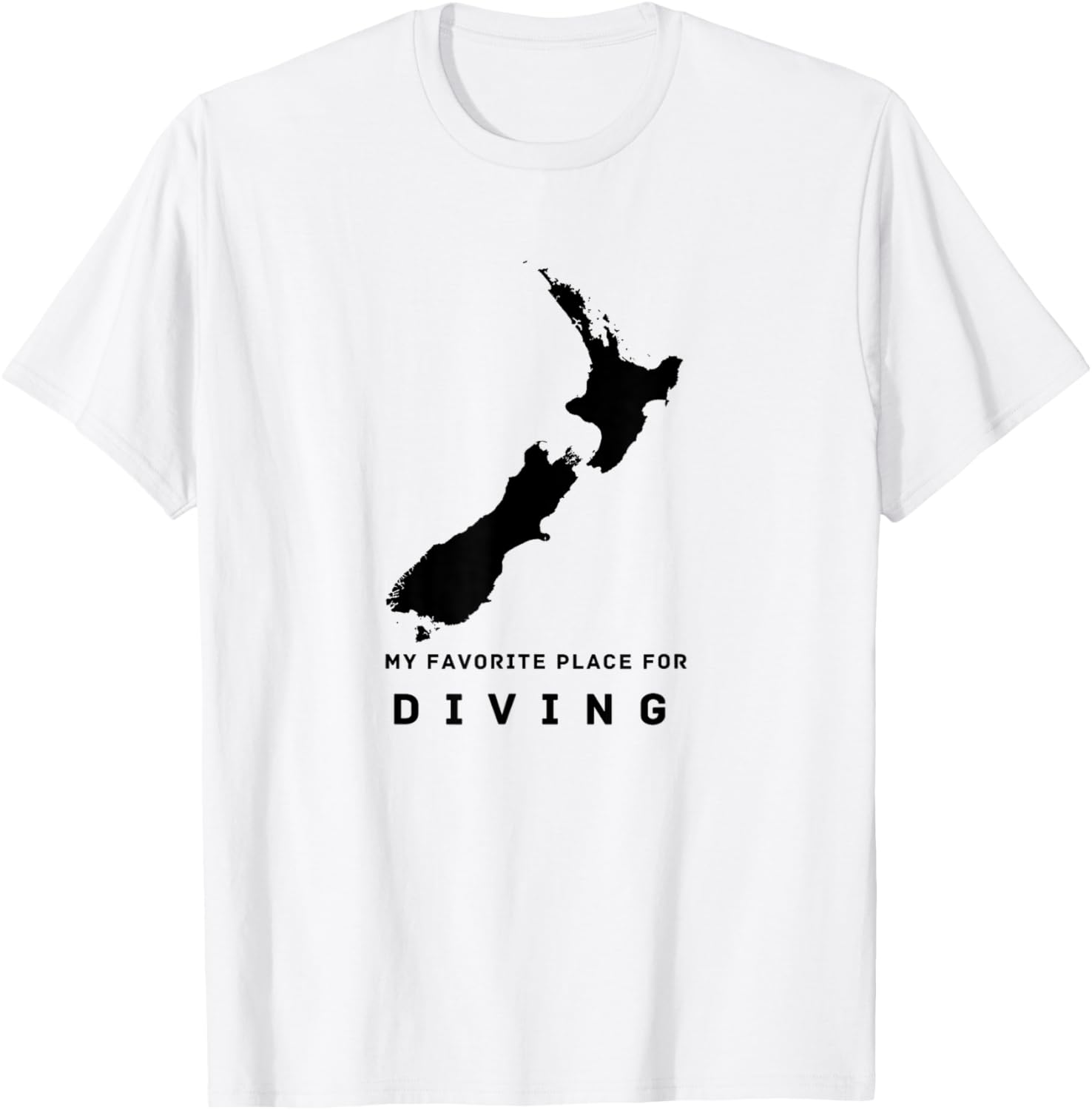 New Zealand Is My Favorite Place For Diving! Apparel | Bestseller Style | Top Rated Comfort