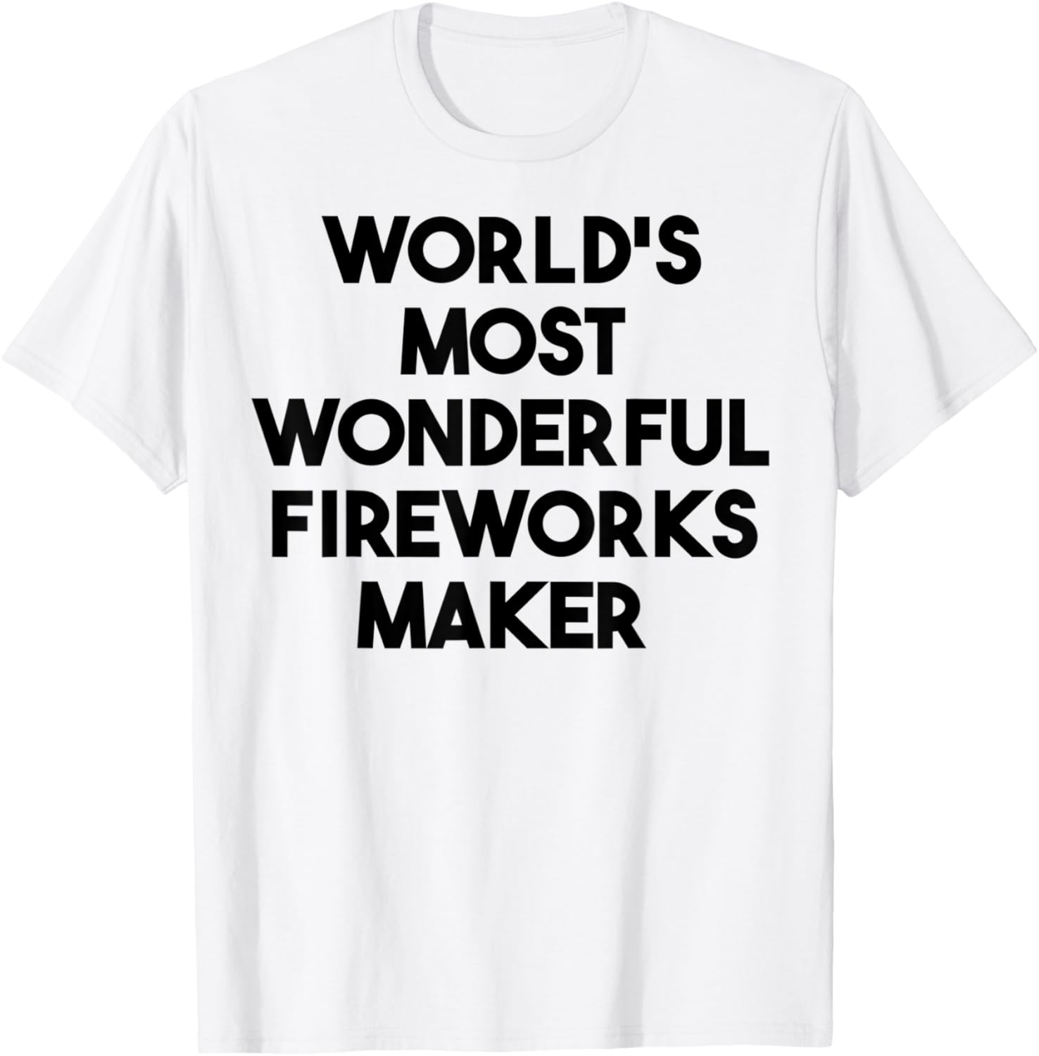 World's Most Wonderful Fireworks Maker Apparel | High Search Volume | Aesthetic Fit